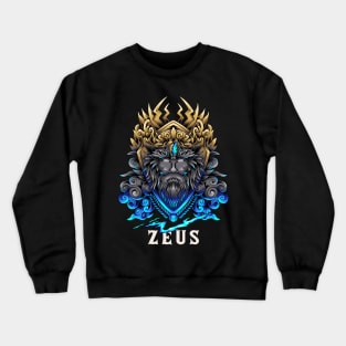 Zeus goddess with modern coloring style Crewneck Sweatshirt